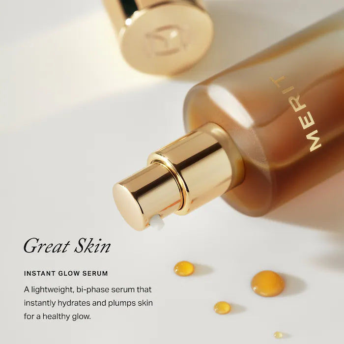 Great Skin Instant Glow Serum with Niacinamide and Hyaluronic Acid